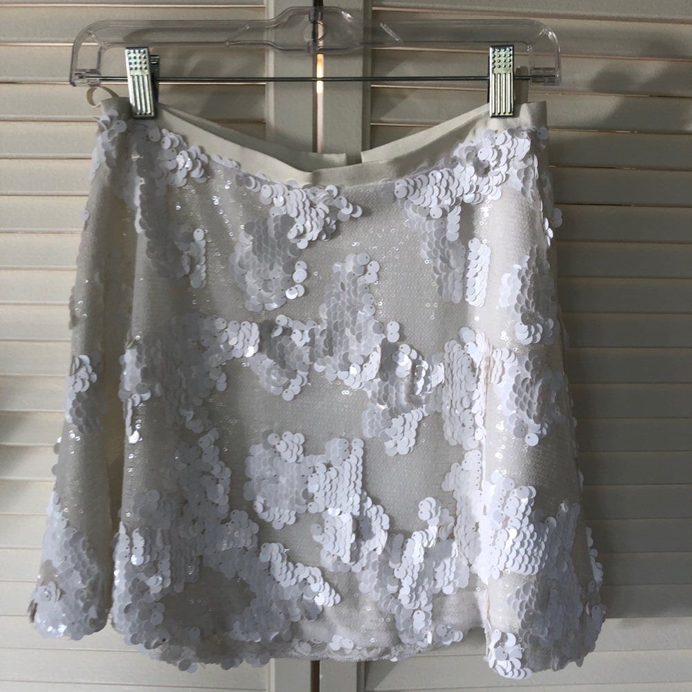 Dress the Population Sequin Mini Skirt